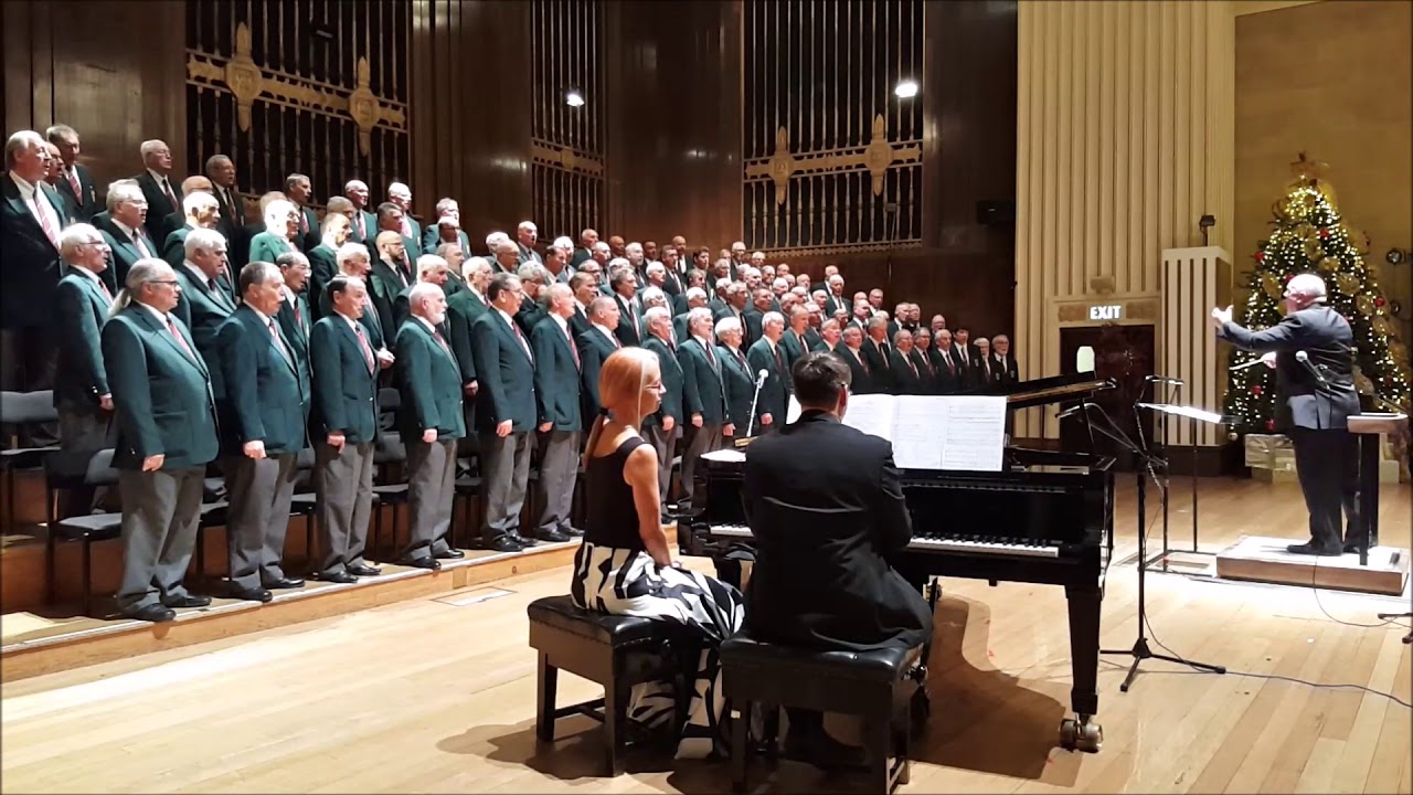 Pontarddulais Male Choir at The Brangwyn, Swansea - Anthem from Chess