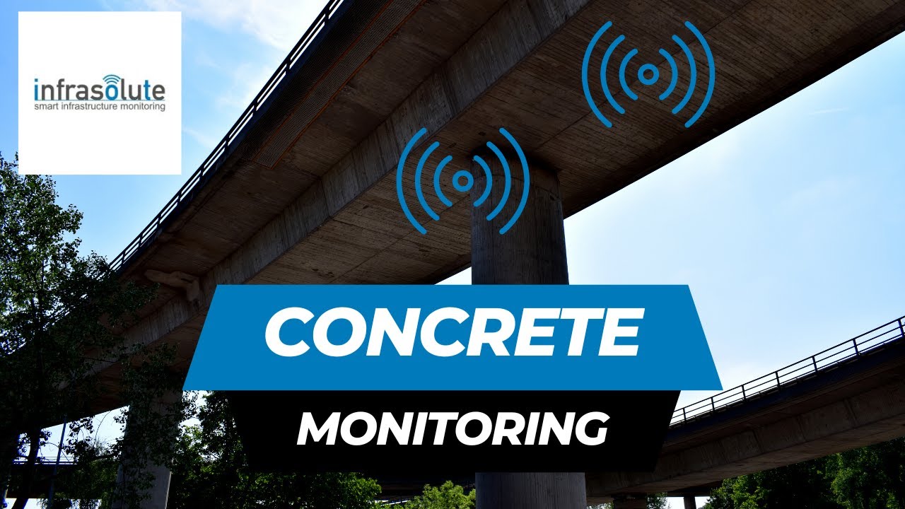 Concrete monitoring with humidity & corrosion sensors for bridges, car parks, tunnels and buildings