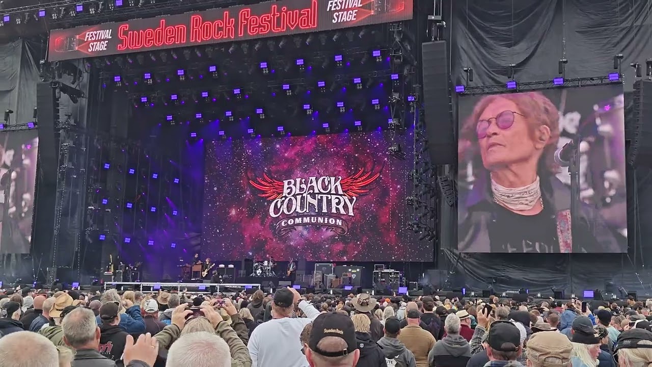 Black Country Communion - Song of Yesterday (4K) Sweden Rock2025 