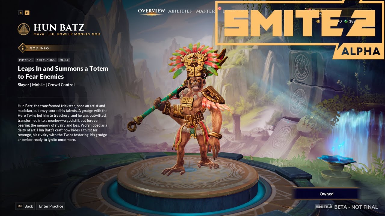 BETA SMITE 2 :  DÉCOUVERTE HUN BATZ EN SUPPORT