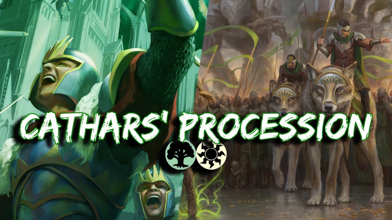 Cathars' Procession - Cathars' Crusade Tokens in Historic - Mtg Arena Deck Tech and Game Play