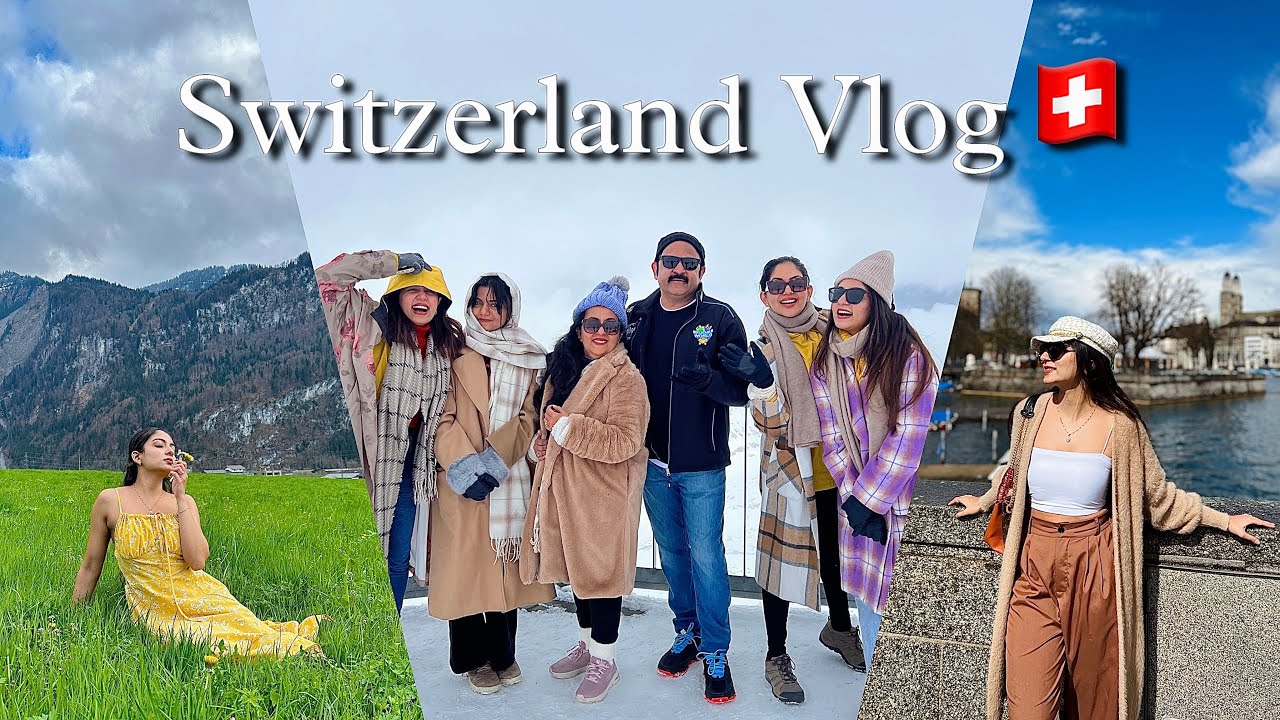 Switzerland Vlog🇨🇭| Europe part 1/3 | Ishaani Krishna.