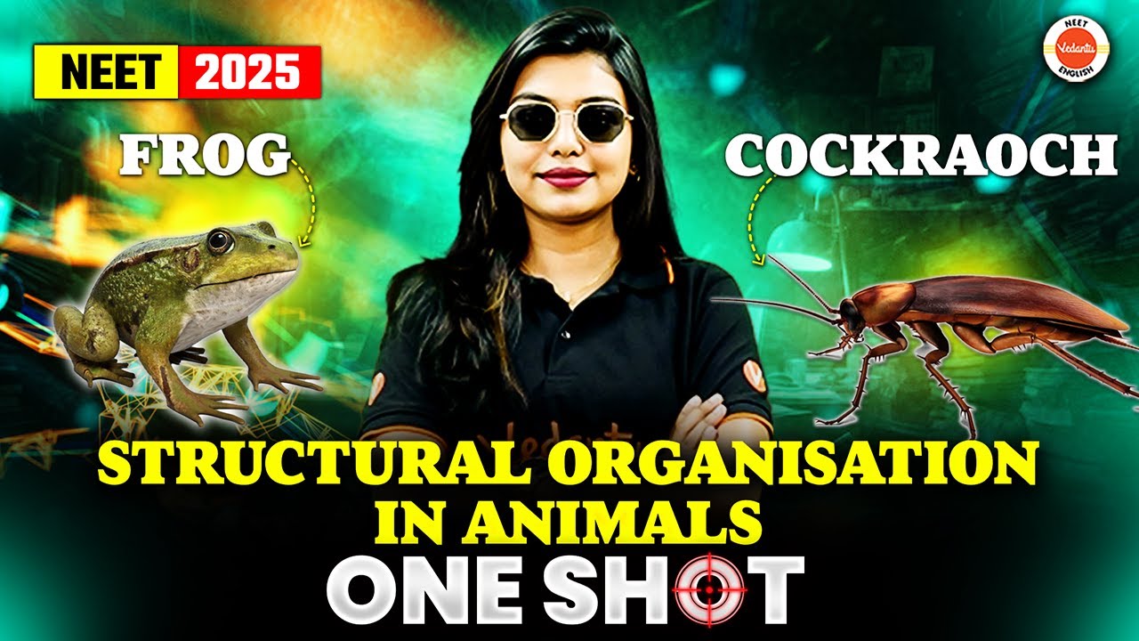 Structural Organisation in Animals | Frog & Cockroach | One Shot | NEET 2025 | Gopika Ma’am