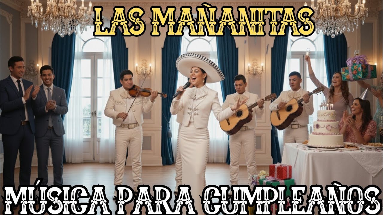 LAS MAÑANITAS | MIX DE RANCHERAS CRISTIANAS PARA CELEBRAR TU CUMPLEAÑOS 🎂