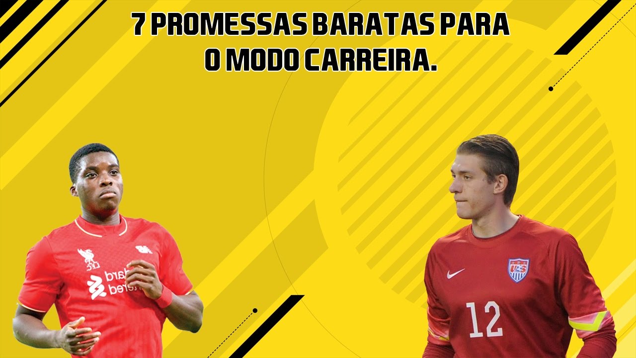 FIFA 17: 7 Promessas Baratas Para o Modo Carreira.