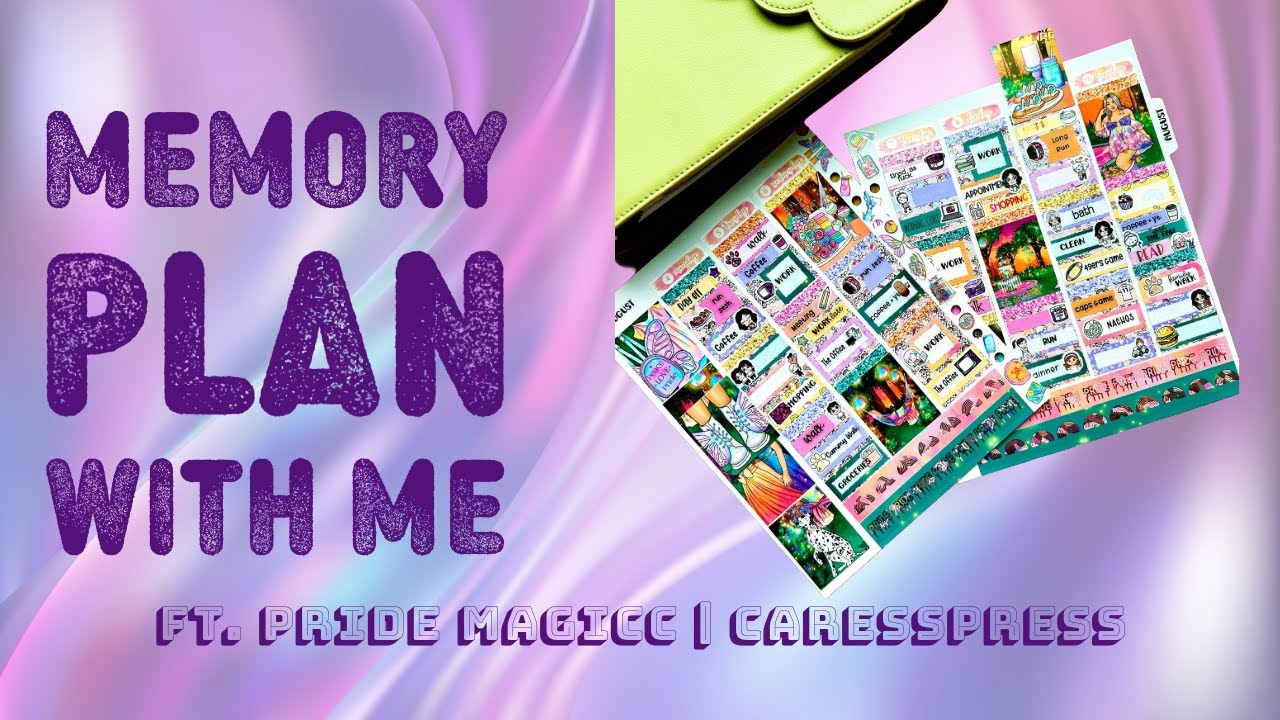 Memory Plan With Me | Pride Magic (CaressPress)