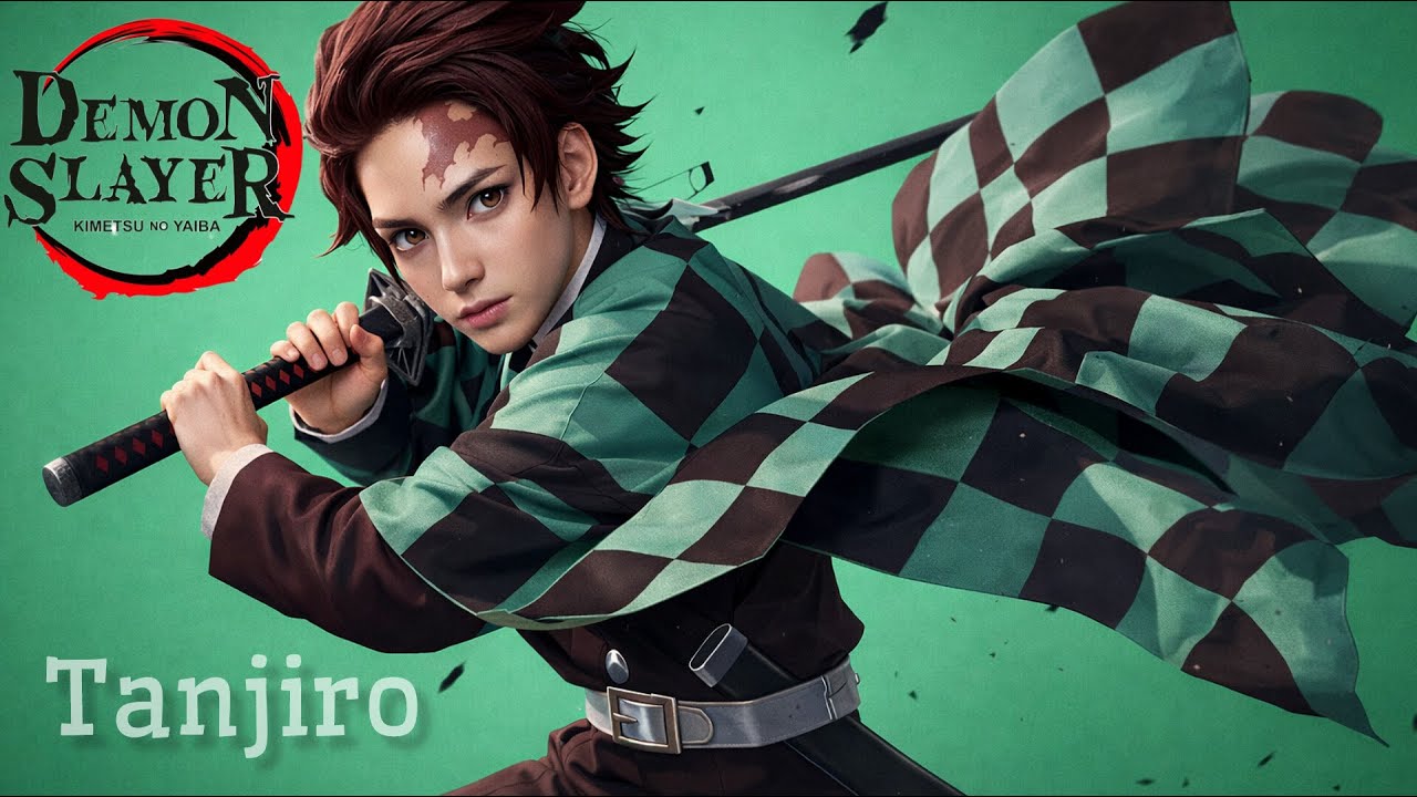 Tanjiro Kamado | Demon Slayer | turn him from anime to life.