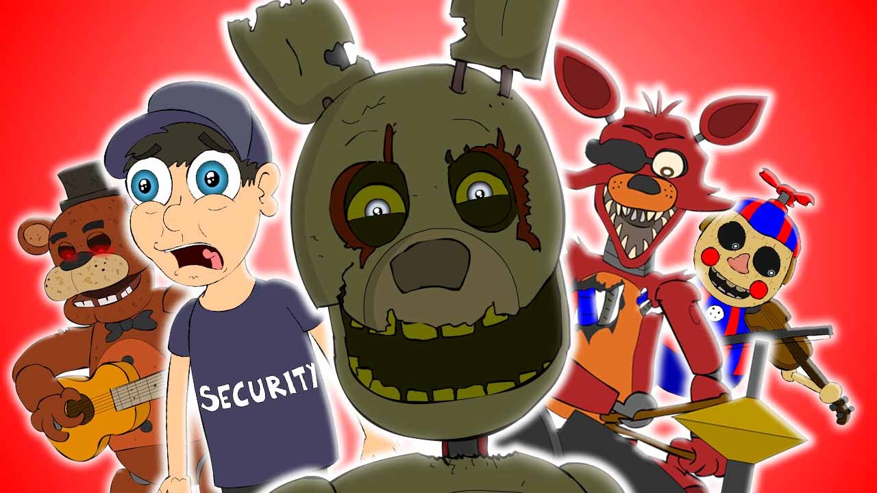 ♪ FIVE NIGHTS AT FREDDY'S 3 THE MUSICAL - Animation Song