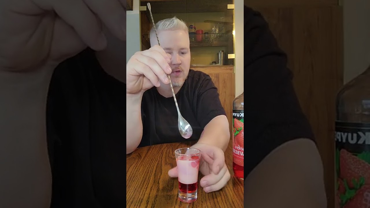 Strawberry gusher kiss; Strawberry shot; gushers;