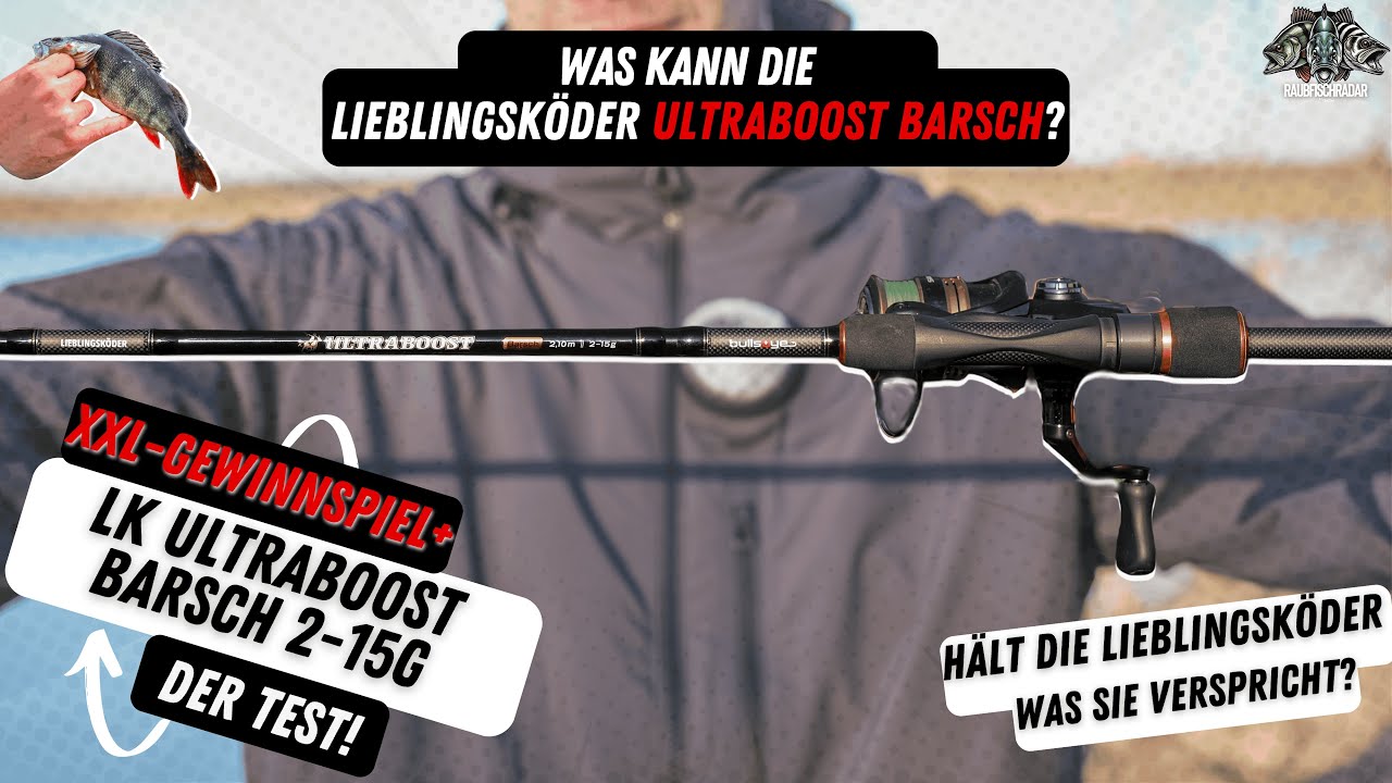 Lieblingsköder Ultraboost Barsch 2,10m + XXL-Gewinnspiel🎣 |  Lieblingsköder | Nays | Westin | Barsch