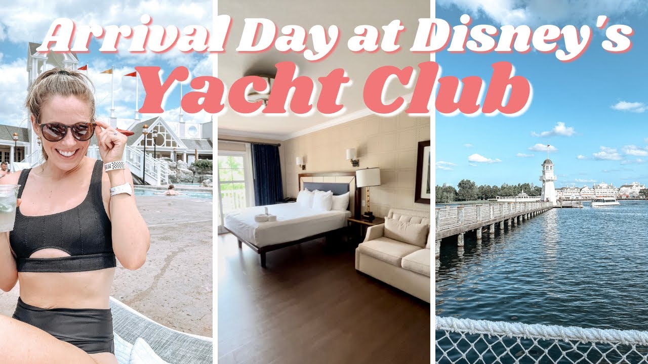 Регистрация в яхт-клубе Disney's Yacht Club Resort и тур по номерам Standard View | Апрель 2022 г.