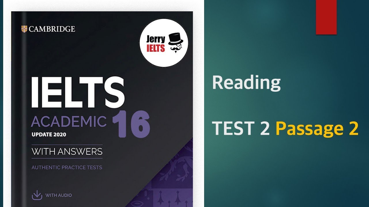 캠브리지16리딩 (Cambridge16 Reading Test2 Passage 2) 풀이영상
