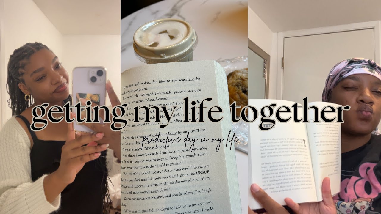 productive day in my life (getting my life together)