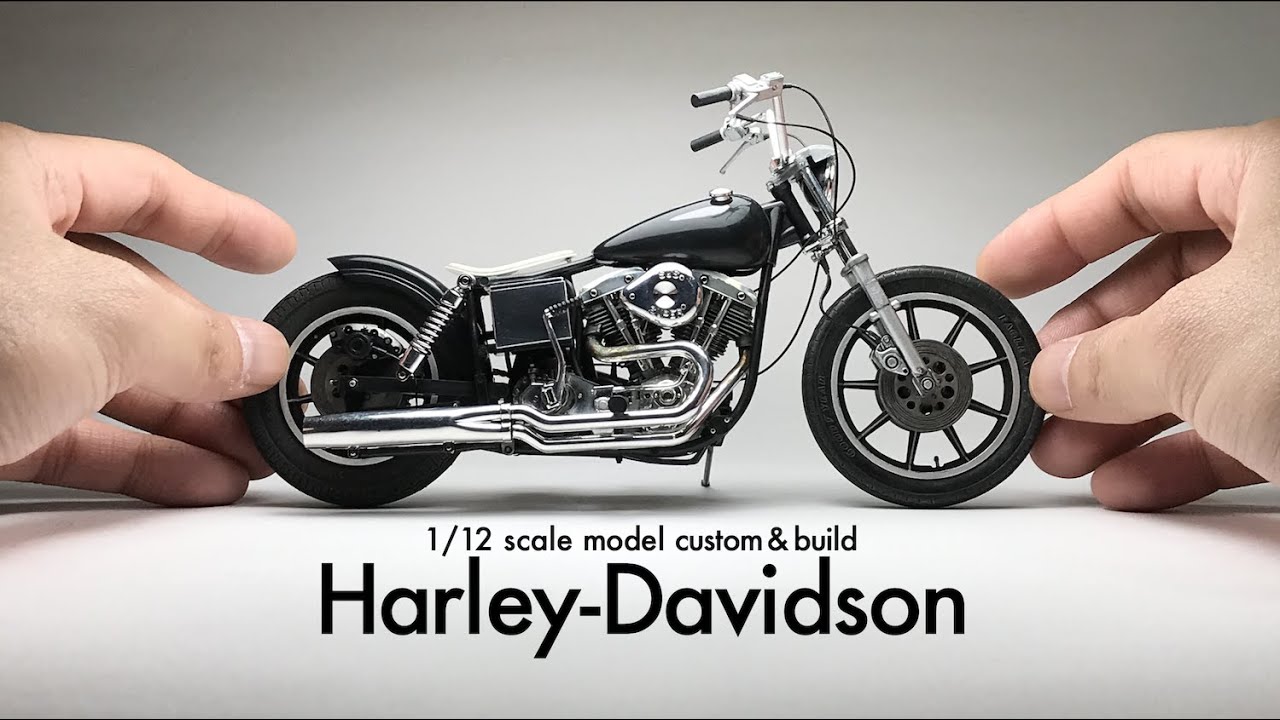 Harley-Davidson FXE/F-80【イマイ 1/12】プラモデル製作  Scale Model Custom