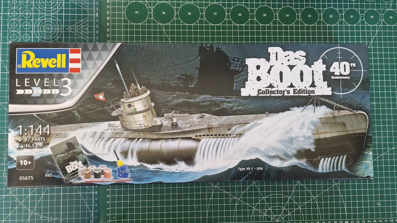 Revell U-96 Rumpf Zusammenbau inklusive Ätzteilen #revell #modellbau 