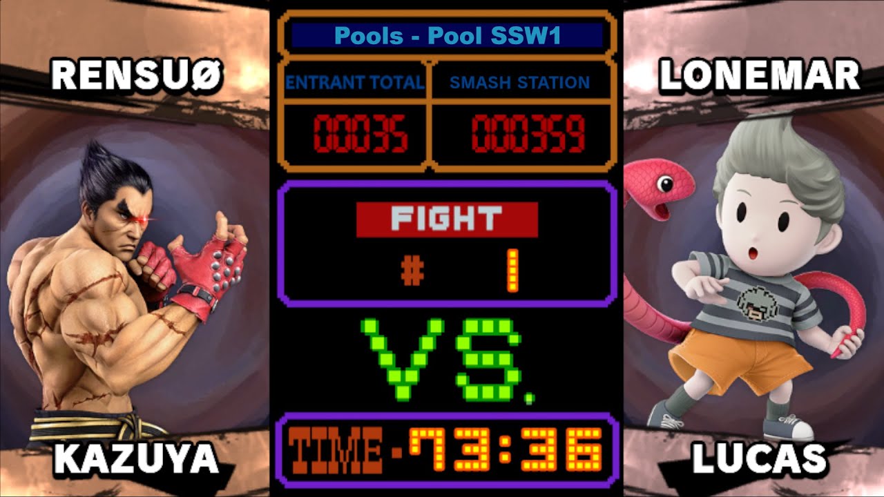 Smash Station: #359 - RenSu&oslash; vs Lonemar - Pools - Pool SSW1