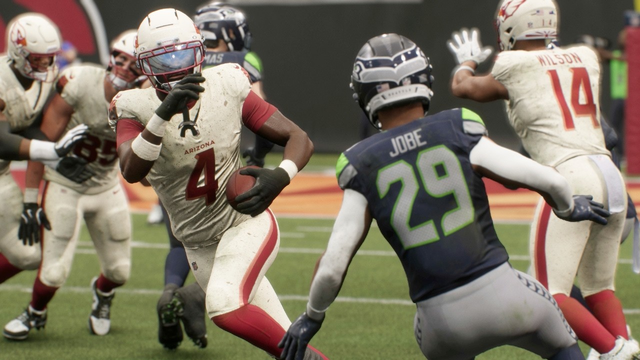 Seattle Seahawks против Arizona Cardinals | NFL, 2-я неделя 2026, лучшие моменты игры (симуляция ...
