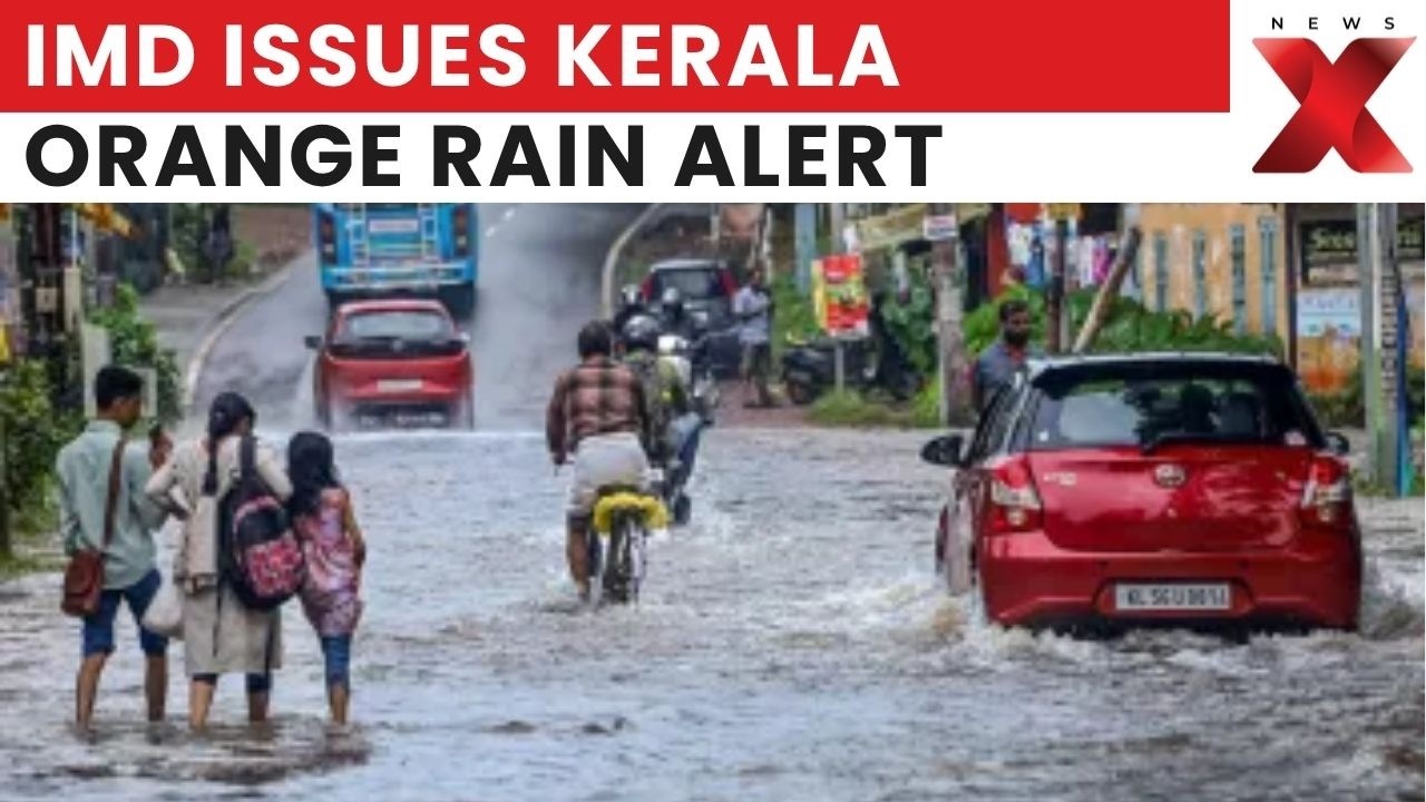 Kerala Rain Alert: IMD Issues Orange Alert for 12 Districts Amid Heavy Downpour