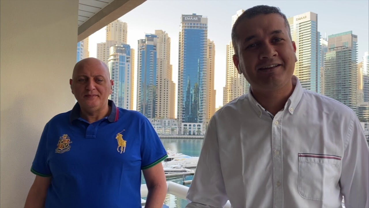 Canon Middle East B2B team singing &lsquo;We are the world&rsquo;