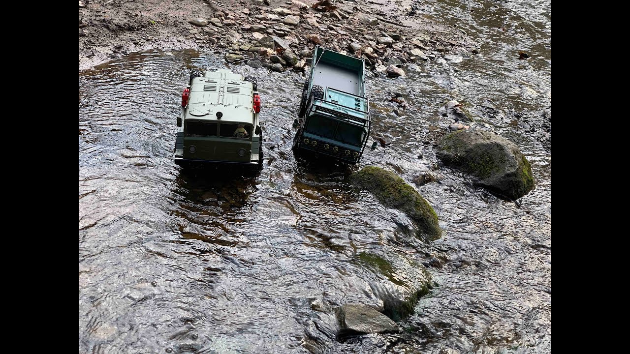 Cross RC BC8 Mammoth and RC4WD Beast II Crawling