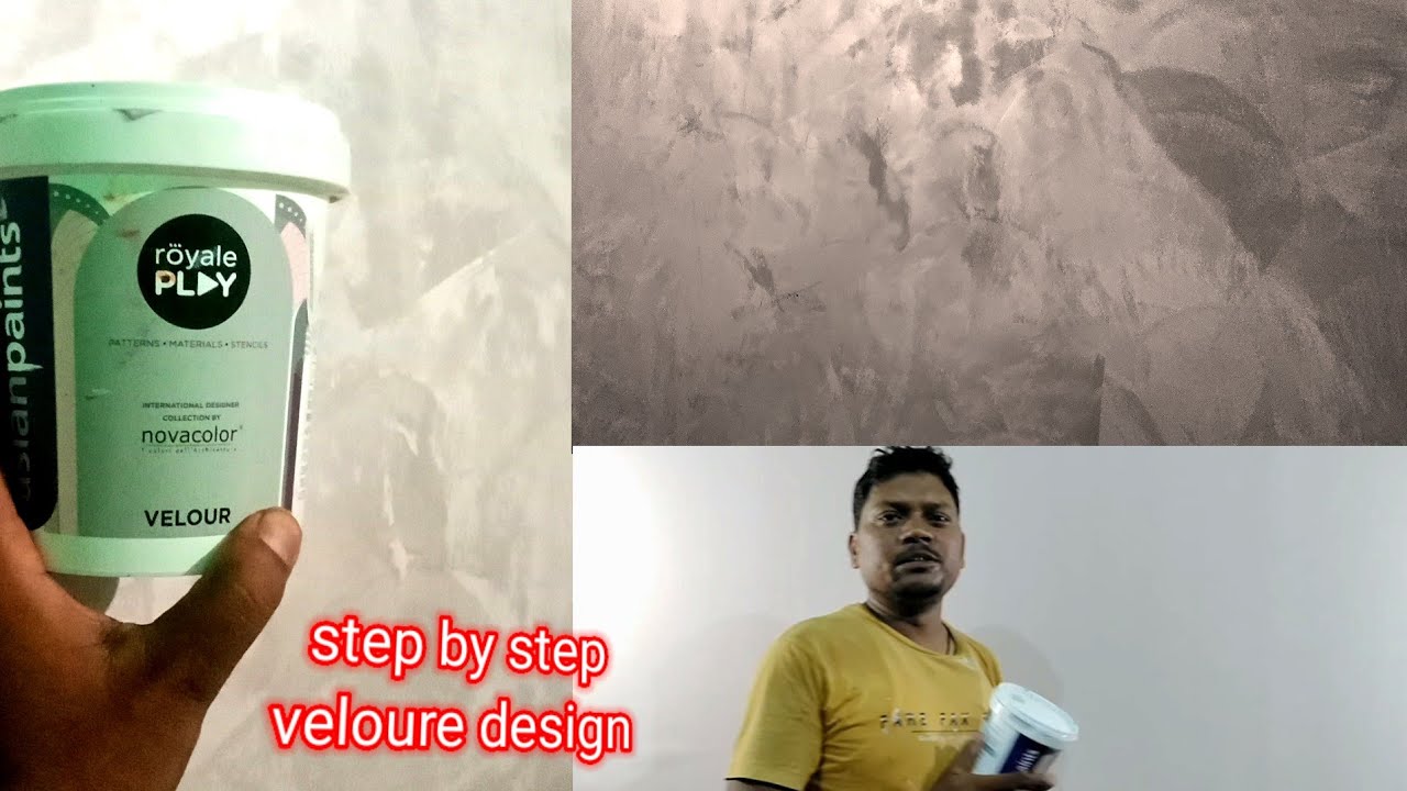 royale play velour design / Luxe Asian paints velour design / velour design