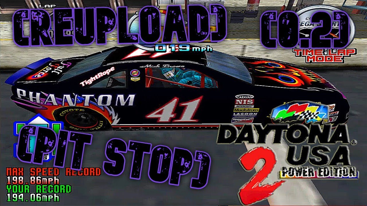 Daytona USA 2 Power Edition: Beginner All Car Pit Stop (0.2) (Reupload)