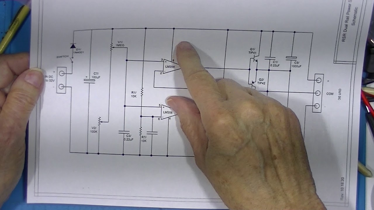 Split Rail Power Supply - Part 1