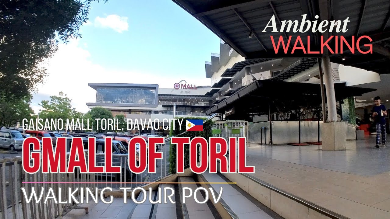 Inside Gaisano Mall of Toril 🛍️ 2nd GMall in Davao City Walking Tour POV 🚶 Shopping Mall Ambience