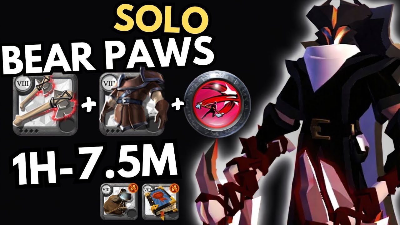 Albion Online - Bear Paws ile 1 Saatte 7.5M Profit (Solo Serisi #8)