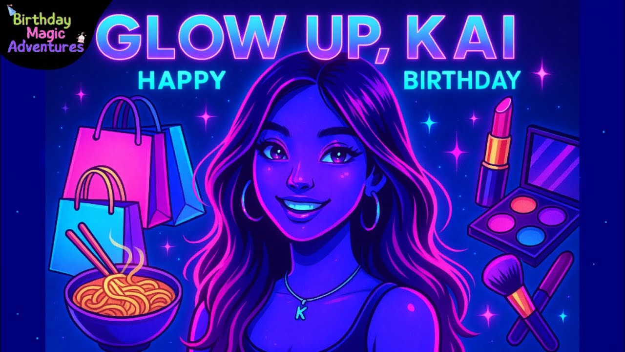 Glow Up, Kai | Happy Birthday | Teen Pop Song