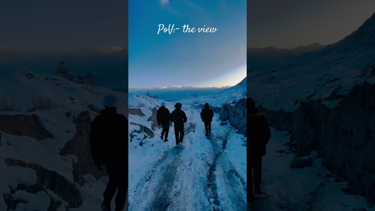 #travel #leh #nature #naturetrip #tsomoririlake #wonderland #mountain #snow #viral #ladakh #sony