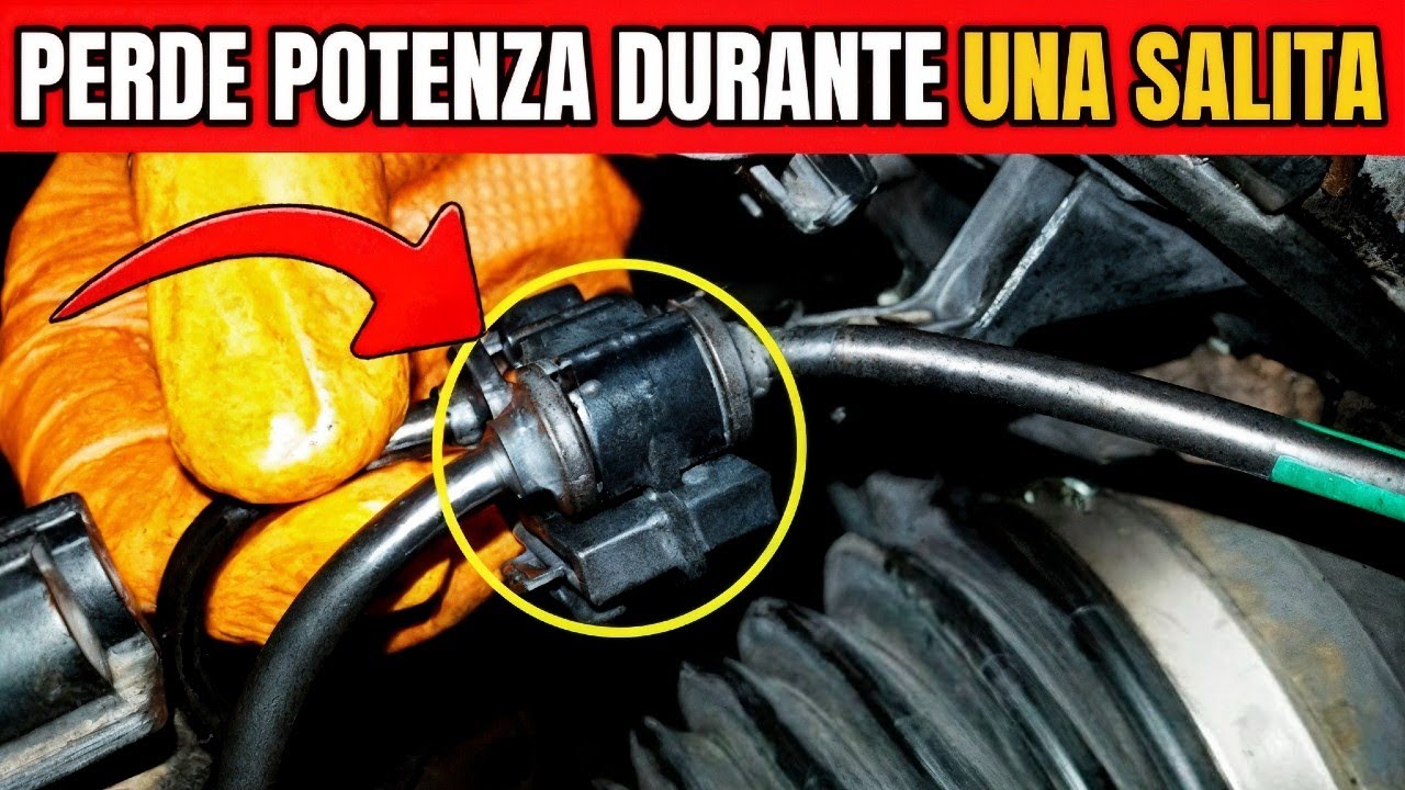 SE TU AUTO PERDE POTENZA Nella SALITA Controlla QUESTO!!