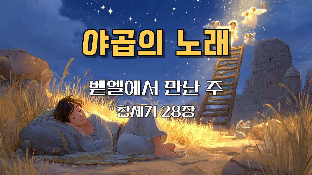 [야곱의 노래] 벧엘에서 만난 주 🌌｜어둠 속에서도 함께하신 하나님의 은혜｜#CCM