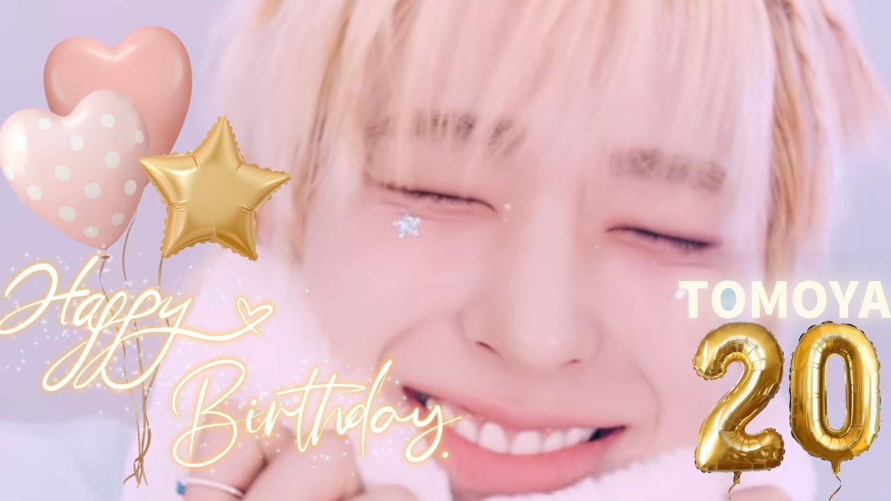 【NEXZ】TOMOYA20歳のお誕生日おめでとう🎂19→20のハイライト＆NEX2Yさんたちからのメッセージ動画です♡
