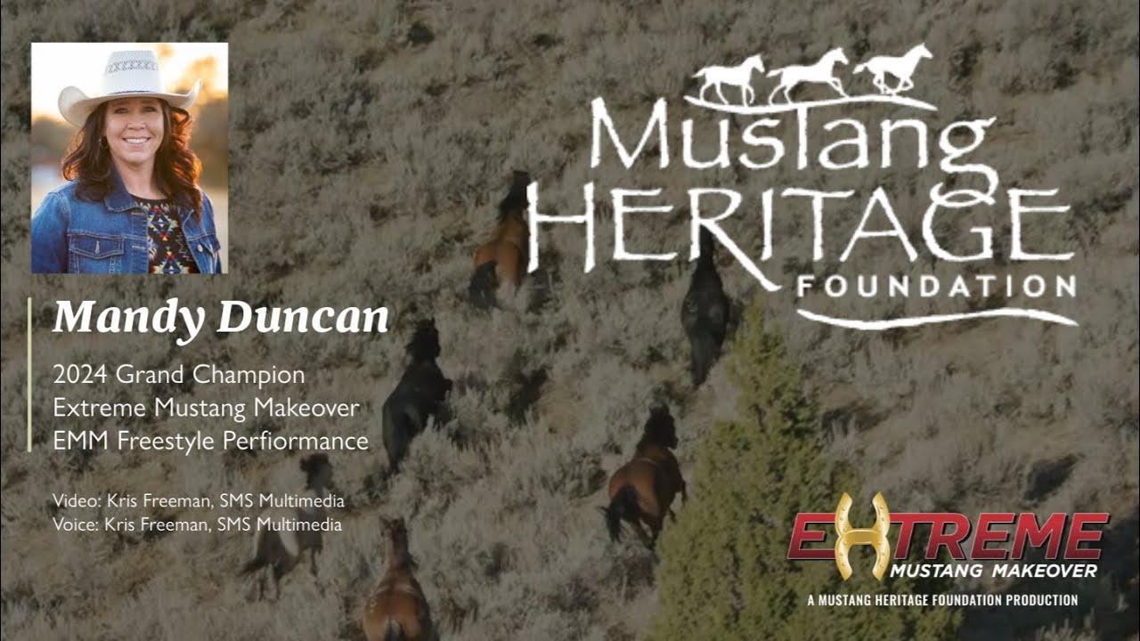 Extreme Mustang Makeover - Mandy Duncan - June 21, 2024