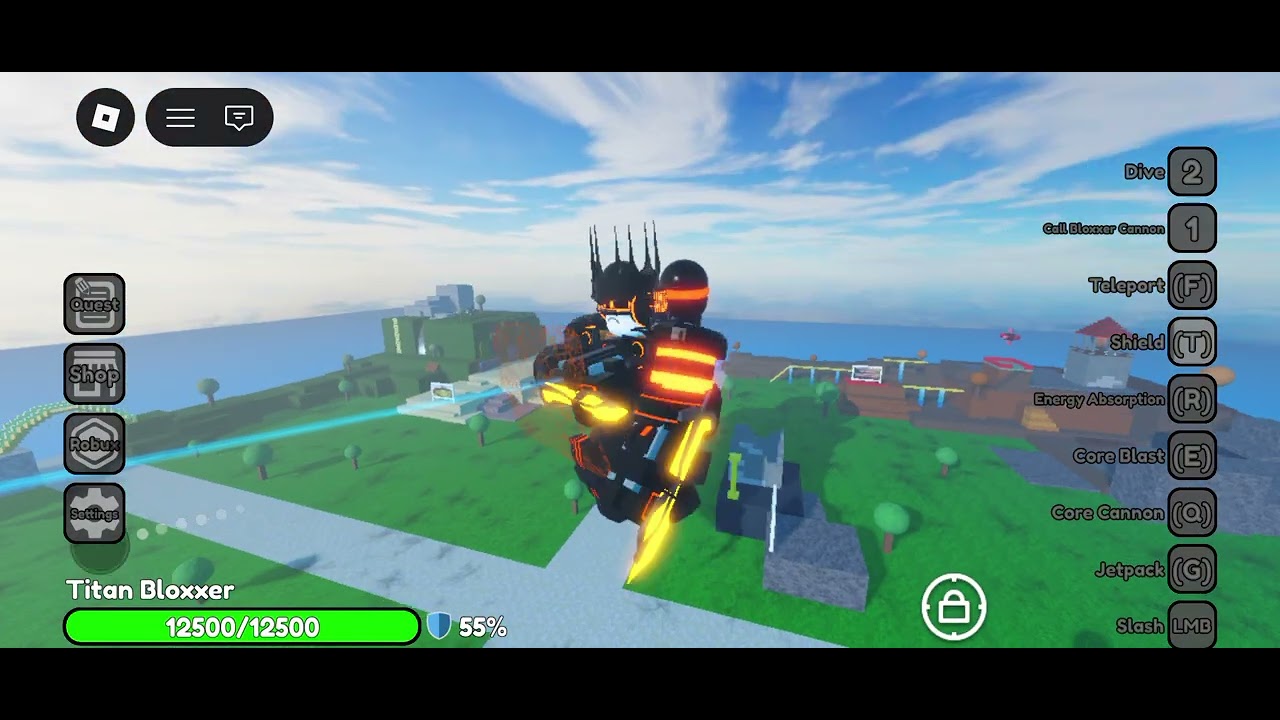 Solo boss rush with bloxer titan 