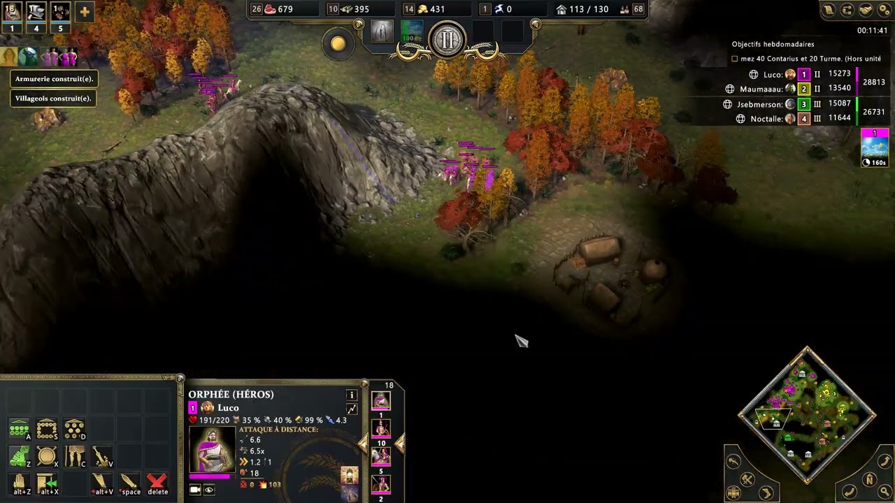 Age Of Mythology Retold: Luco, Maureen VS JS, Clara live