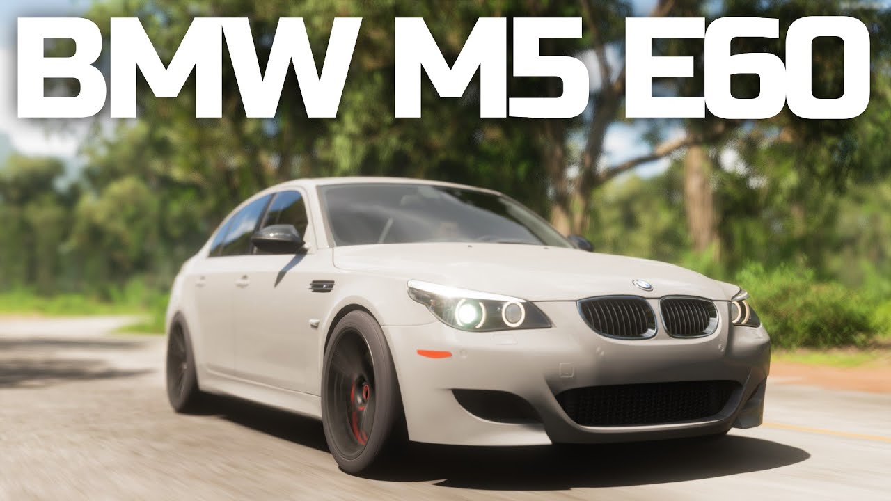 Forza Horizon 5 - BMW M5 E60 (V10) | Gameplay with steering wheel