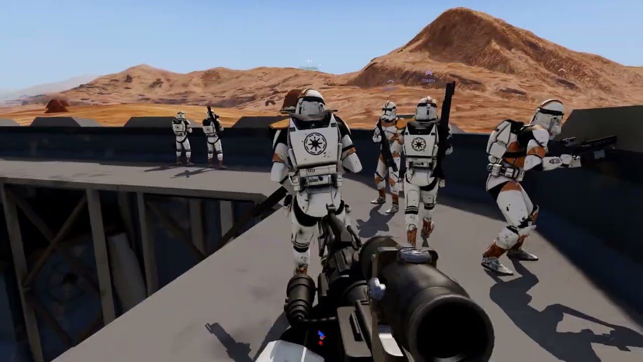[MGS-JP] SW55 Battle of Geonosis ARMA3 FUNNY MONMENT MOKUZAI GAMING 