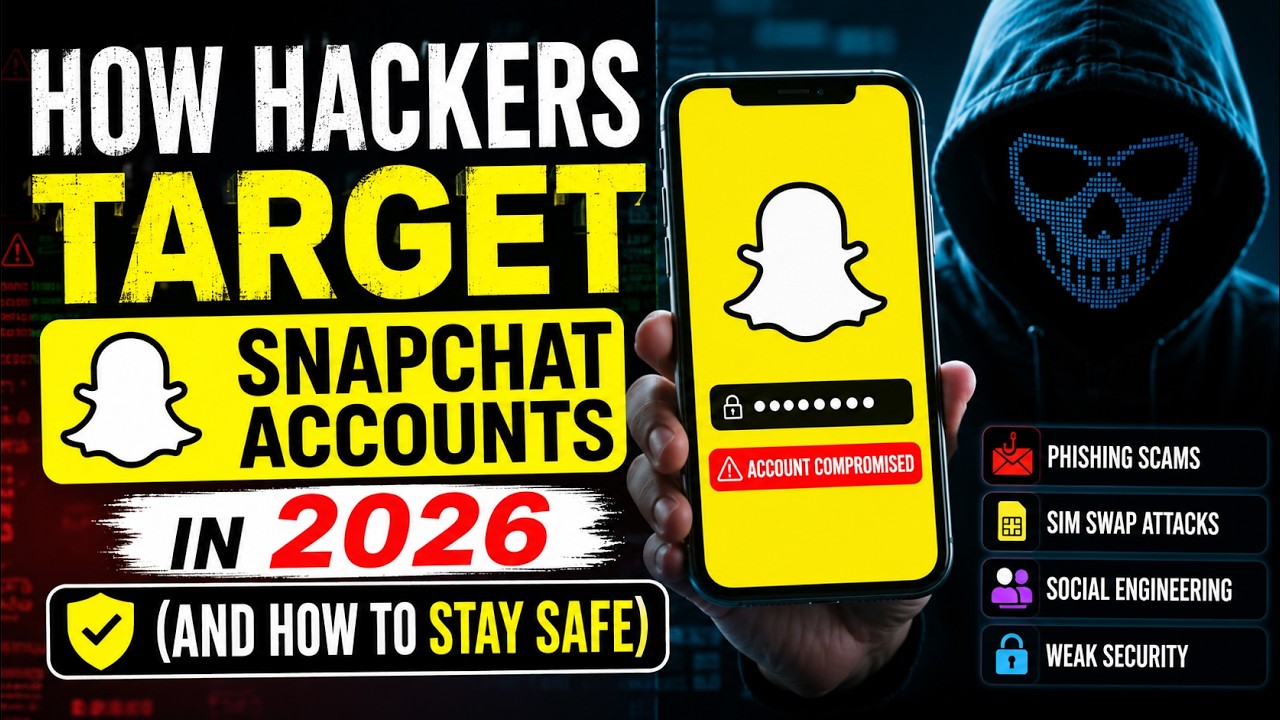 How Hackers Target Snapchat Accounts in 2026 (And How to Stay Safe)