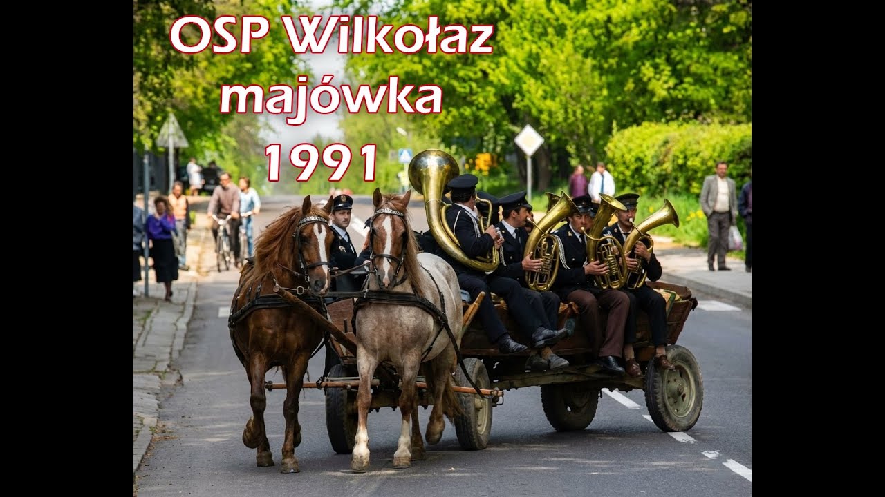 OSP Wilkołaz - majówka 20.05.1991