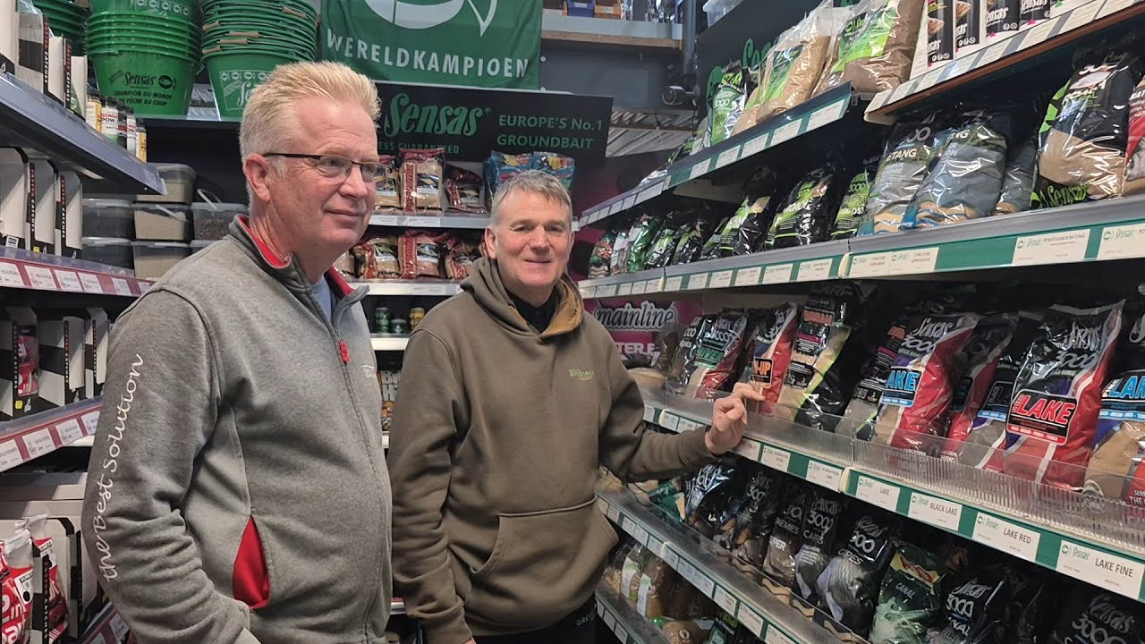 Groundbaits and additives with Simon Willsmore at Benwick Sports