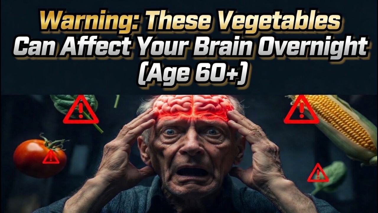 Warning: These Vegetables Can Affect Your Brain Overnight (Age 60+)| 50 plus health #health #food