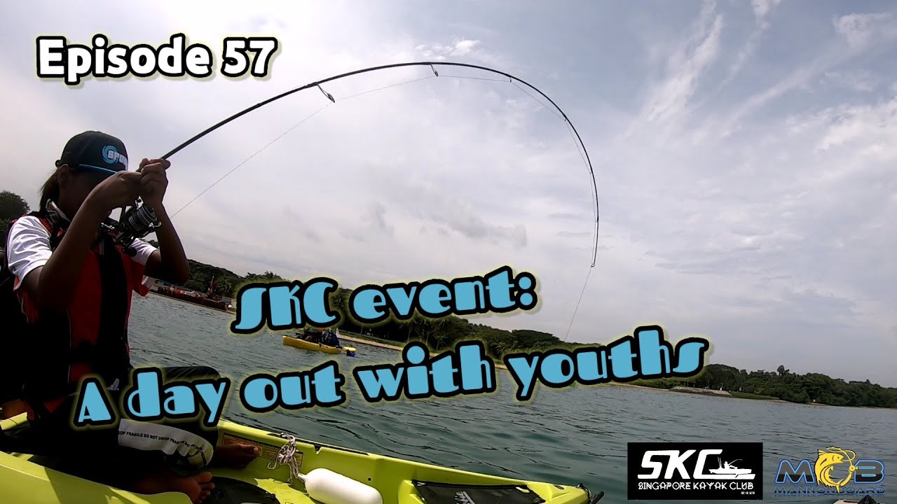 A fun day out kayak fishing with youths - Singapore Kayak Fishing Ep57