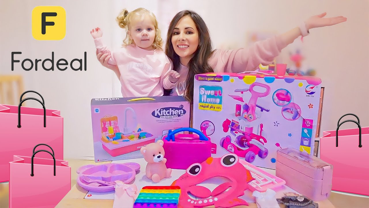 تسوقت كل شي باللون الوردي انا وميلا 🎀 مشترياتي من فورديل🛍