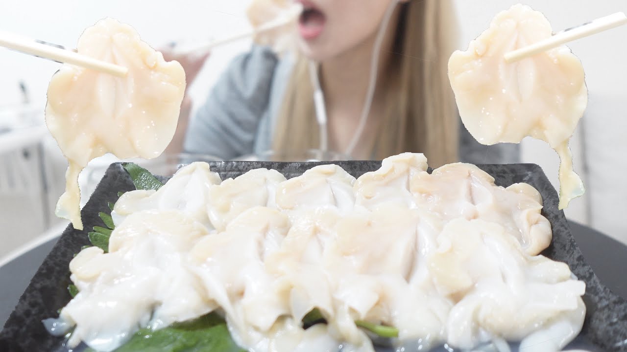【ASMR】つぶ貝🐚｜Whelk Eating Sounds/mukbang/먹방/咀嚼音（日本語字幕）