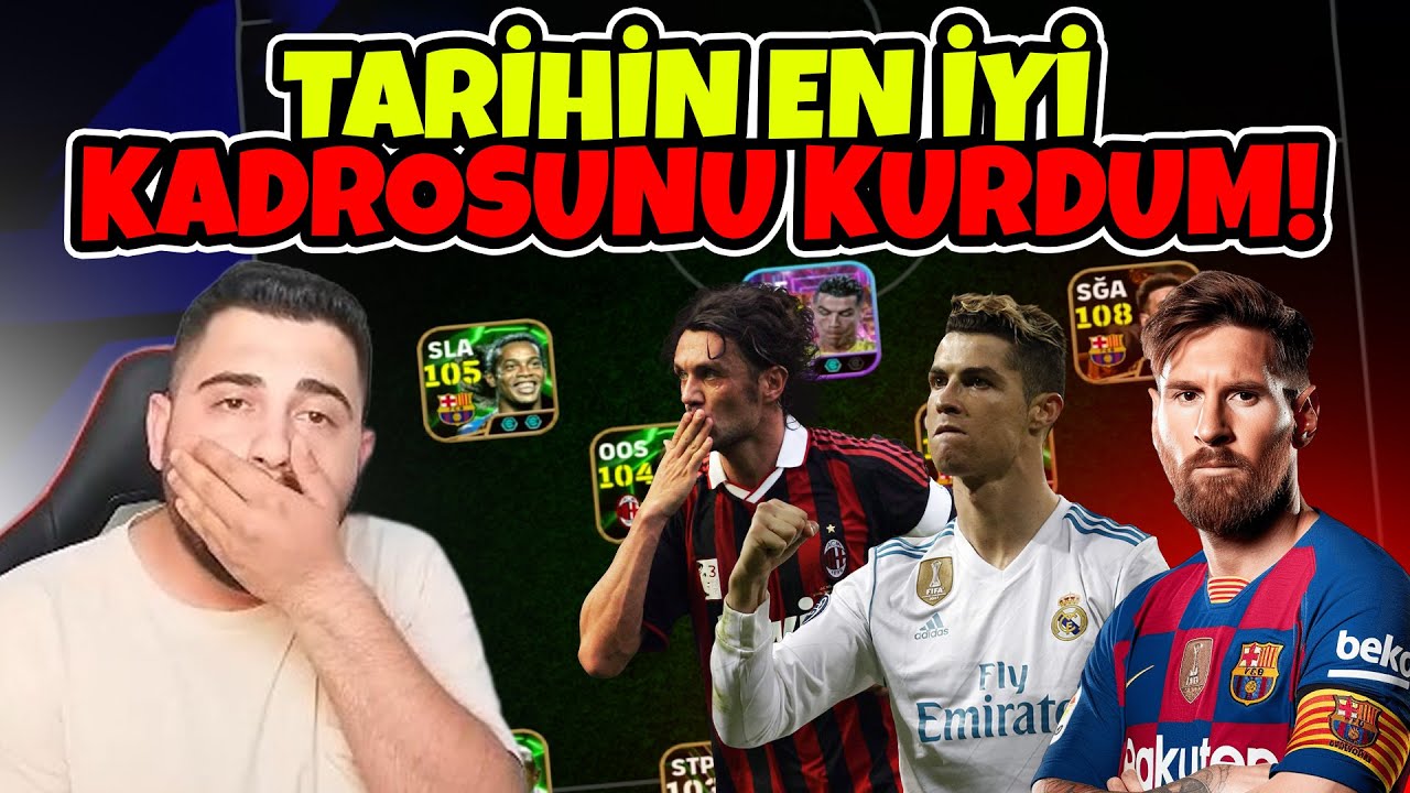TARİHİN GELMİŞ GEÇMİŞ EN İYİ KADROSUNU KURDUM! YILDIZLAR GEÇİDİ! 🔥 eFootball Mobile 2025