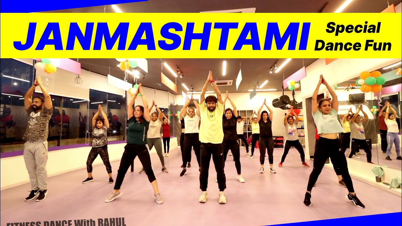 Janmashtami Special Dance | Krishna Dance Mix | Radha Krishna Maha Raas | FITNESS DANCE With RAHUL