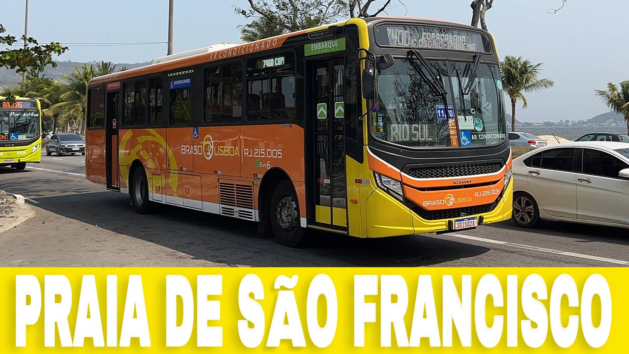 Movimentação de Ônibus #86 - Praia de São Francisco (Niterói, RJ)