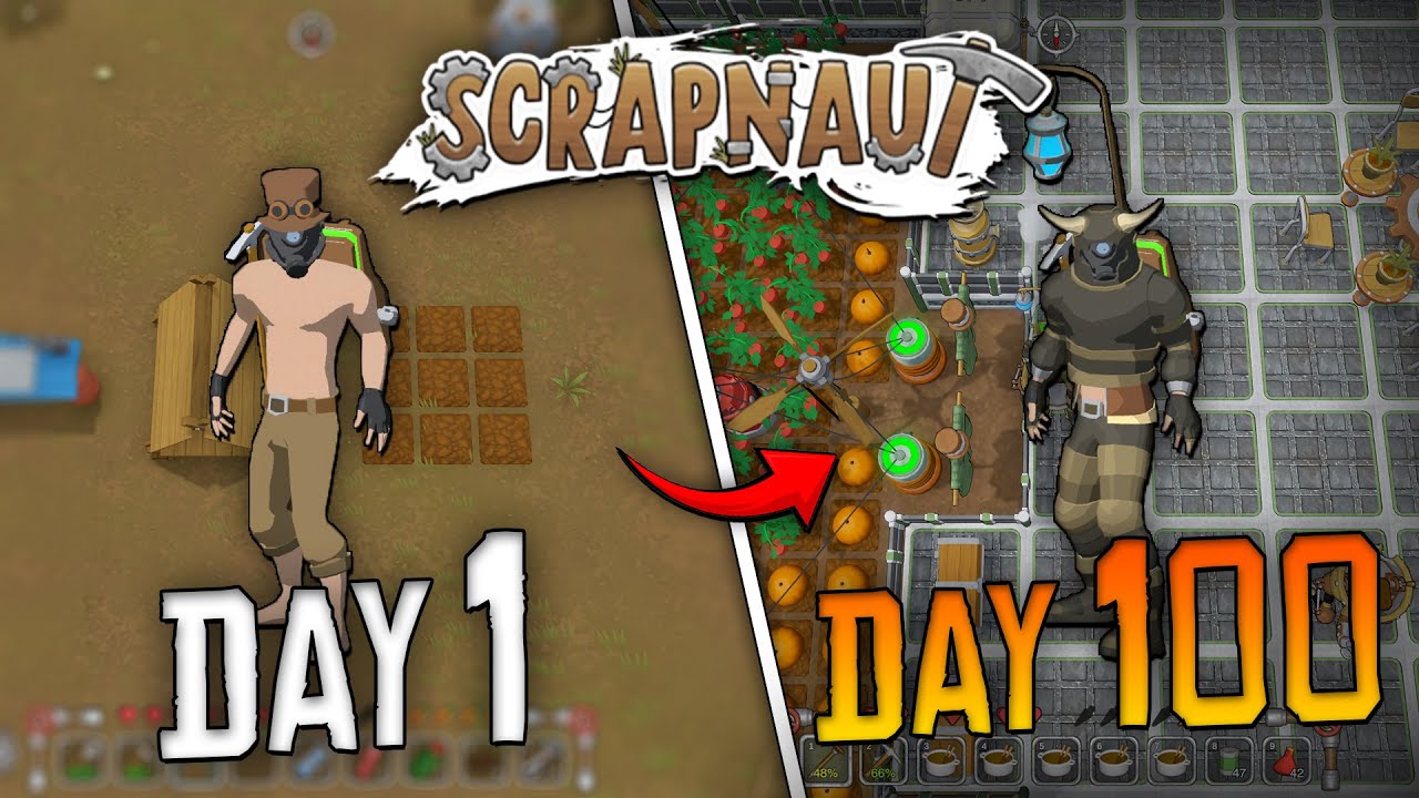 Gw Bertahan HIdup Selama 100 Hari di Scrapnaut, Inilah Yang Terjadi